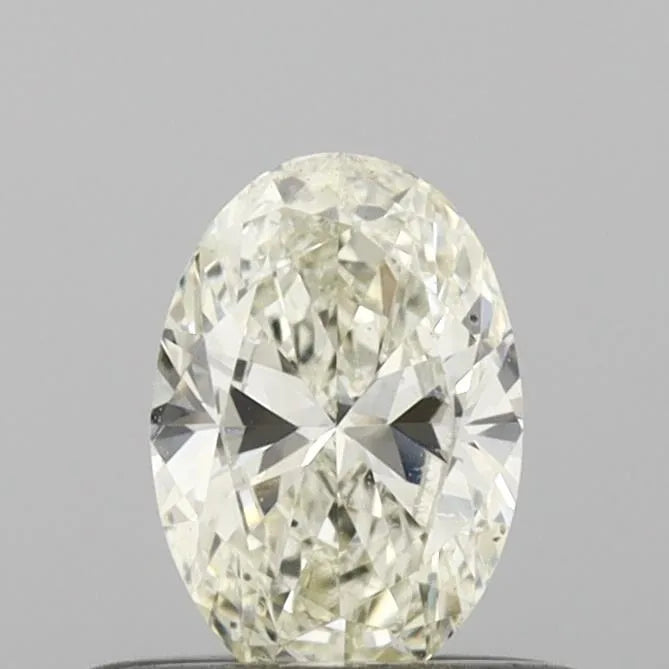 0.38ct Oval Natural Diamond (Colour J, Clarity VS2, Cut VG, IGI Certified)