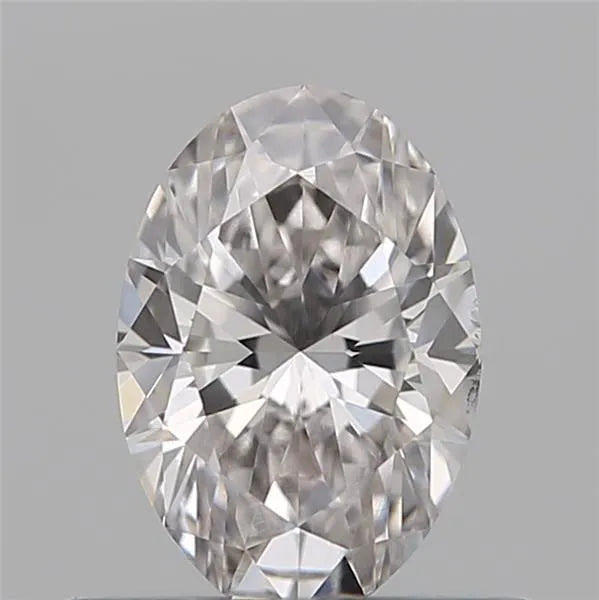 0.50ct Oval Natural Diamond (Colour Faint Pink, Clarity SI1, GIA Certified)