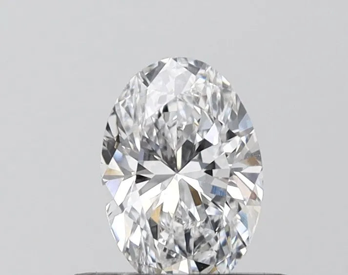 0.67ct Oval Lab Grown Diamond (Colour D, Clarity VVS2, IGI Certified)