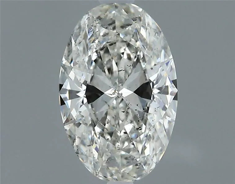 0.72ct Oval Natural Diamond (Colour H, Clarity SI2, Cut VG, IGI Certified)