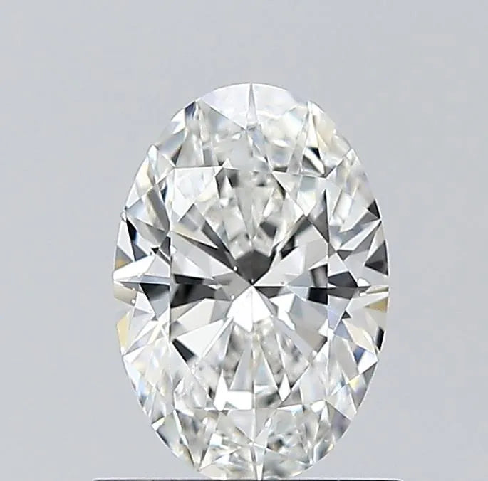 0.80ct Oval Natural Diamond (Colour F, Clarity SI1, GIA Certified)