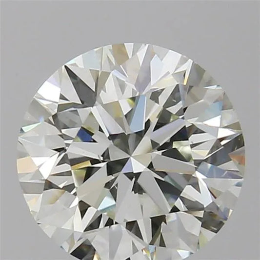1.01ct Round Natural Diamond (Colour G, Clarity VS2, Cut EX, IGI Certified)