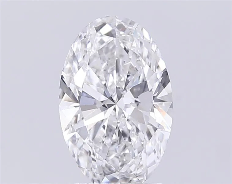 2.02ct Oval Lab Grown Diamond (Colour F, Clarity VVS2, IGI Certified)