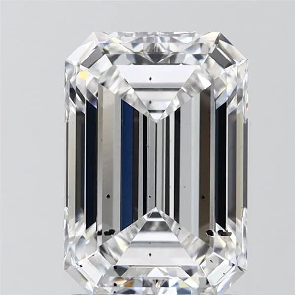 2.06ct Emerald Lab Grown Diamond (Colour D, Clarity SI1, IGI Certified)