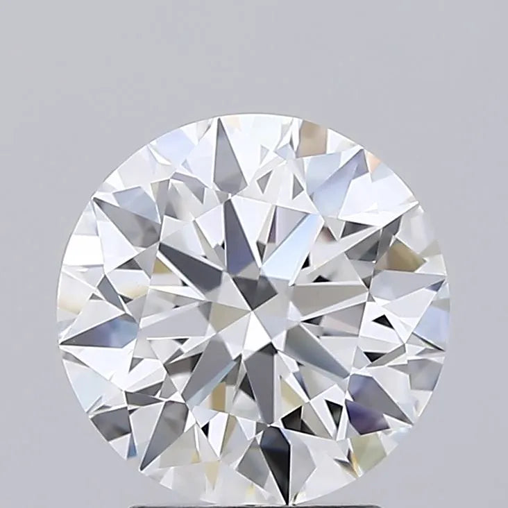 2.53ct Round Lab Grown Diamond (Colour D, Clarity IF, Cut ID, IGI Certified)