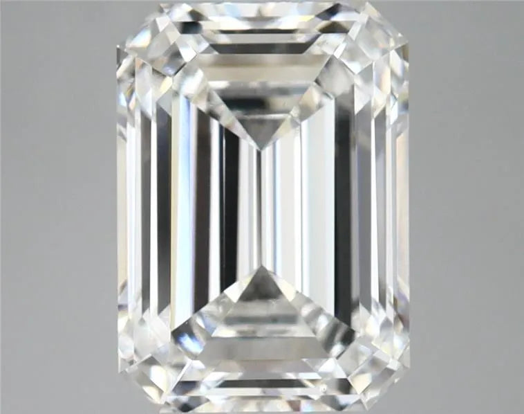 4.21ct Emerald Lab Grown Diamond (Colour F, Clarity VVS2, IGI Certified)