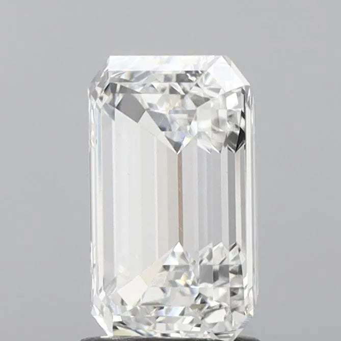 5.04ct Emerald Lab Grown Diamond (Colour F, Clarity VS2, IGI Certified)