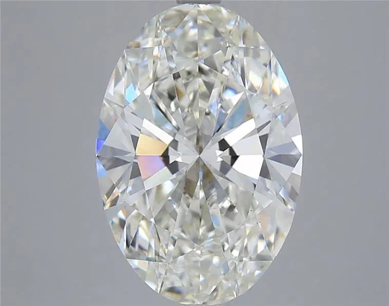 5.04ct Oval Lab Grown Diamond (Colour I, Clarity VS2, IGI Certified)