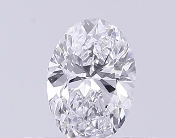 0.25ct Oval Lab Grown Diamond (Colour D, Clarity VVS2, IGI Certified)