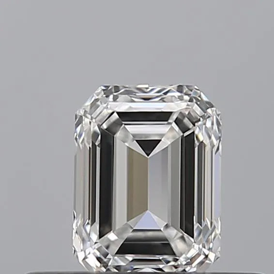 0.40ct Emerald Natural Diamond (Colour E, Clarity VVS1, GIA Certified)