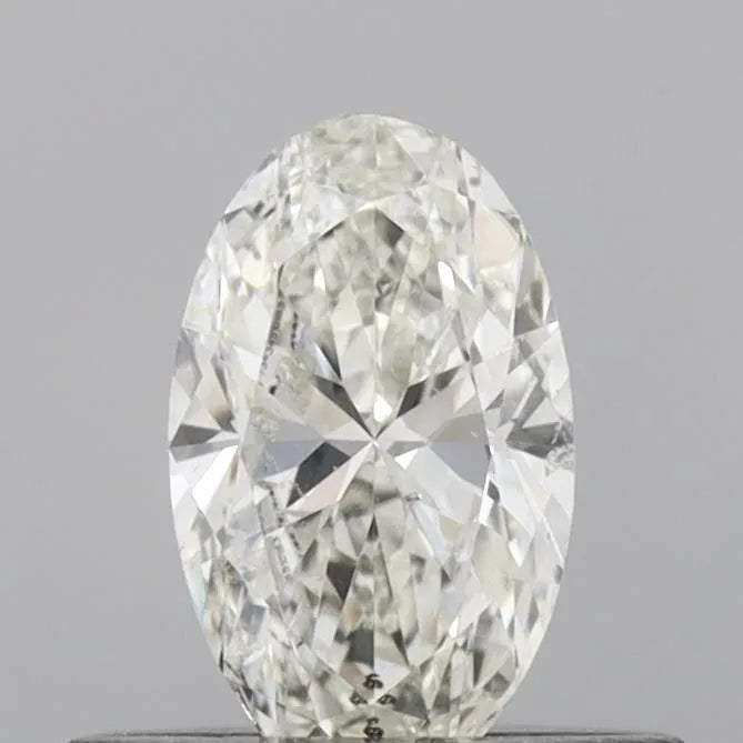 0.41ct Oval Natural Diamond (Colour I, Clarity SI2, Cut VG, IGI Certified)