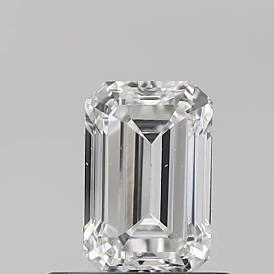 0.61ct Emerald Lab Grown Diamond (Colour F, Clarity VS2, IGI Certified)