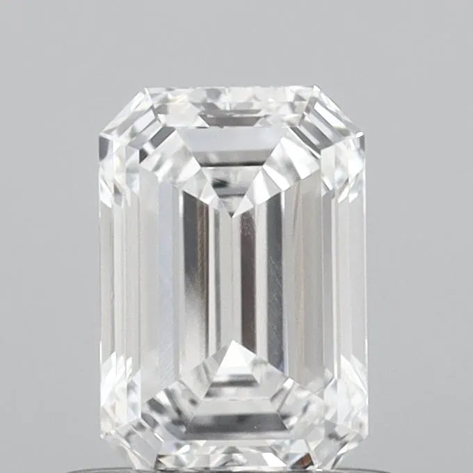 0.71ct Emerald Lab Grown Diamond (Colour D, Clarity VVS1, IGI Certified)