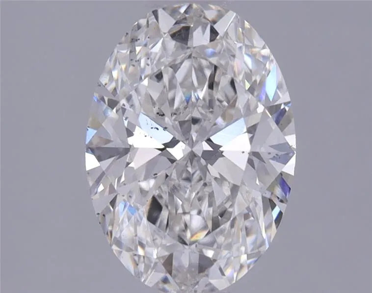0.91ct Oval Lab Grown Diamond (Colour E, Clarity SI1, IGI Certified)
