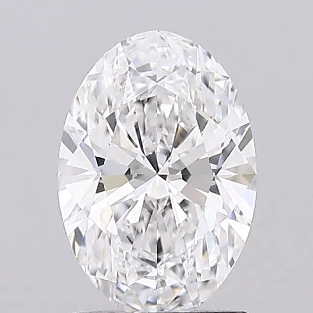 1.26ct Oval Lab Grown Diamond (Colour D, Clarity VVS1, IGI Certified)