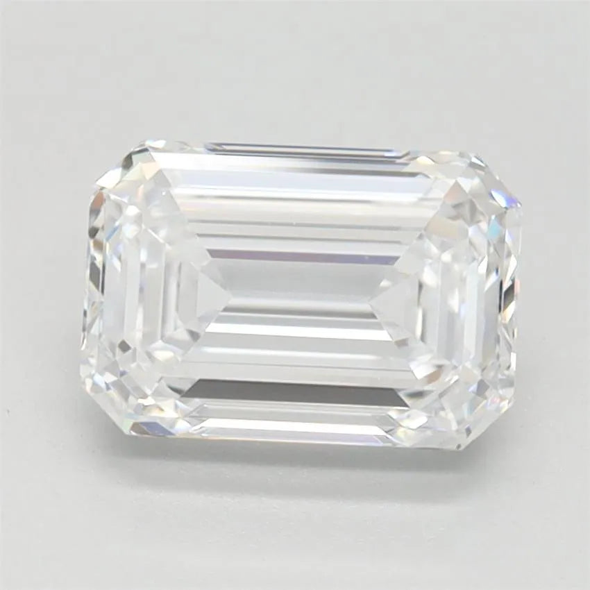 1.41ct Emerald Lab Grown Diamond (Colour D, Clarity IF, IGI Certified)