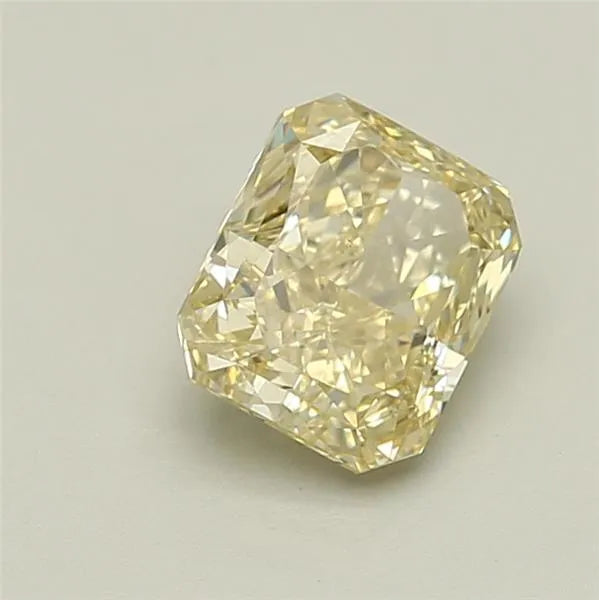 1.51ct Radiant Natural Diamond (Colour Fancy Light Brownish Yellow, Clarity VS2, GIA Certified)