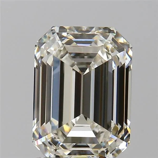 1.52ct Emerald Natural Diamond (Colour J, Clarity FL, GIA Certified)