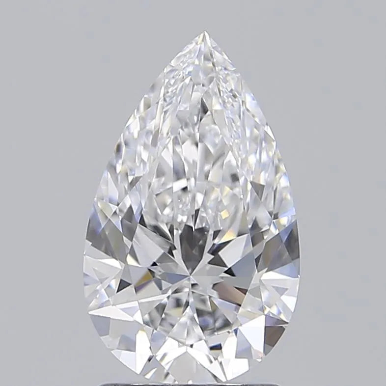 1.58ct Pear Lab Grown Diamond (Colour D, Clarity IF, IGI Certified)