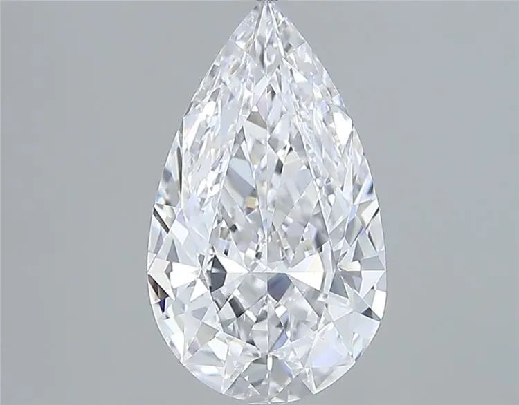 1.86ct Pear Natural Diamond (Colour D, Clarity VVS1, GIA Certified)