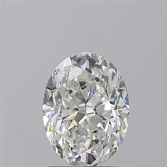 2.00ct Oval Natural Diamond (Colour F, Clarity SI1, GIA Certified)