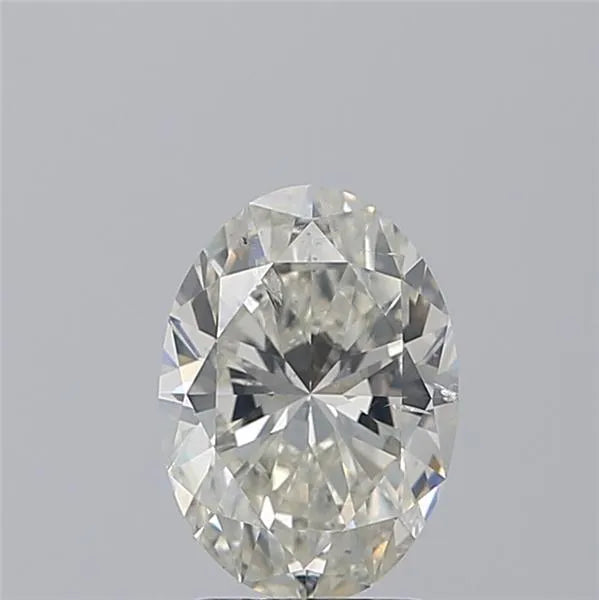 2.01ct Oval Natural Diamond (Colour J, Clarity SI2, HRD Certified)