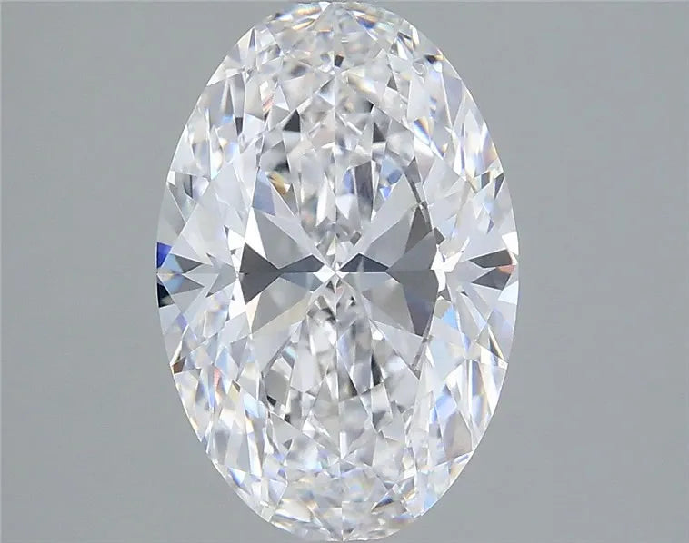 2.83ct Oval Lab Grown Diamond (Colour D, Clarity VVS2, IGI Certified)