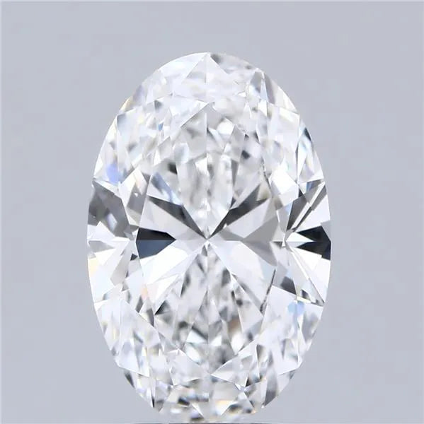 3.03ct Oval Lab Grown Diamond (Colour E, Clarity VVS1, IGI Certified)