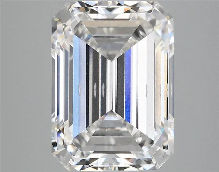 5.04ct Emerald Lab Grown Diamond (Colour F, Clarity SI1, IGI Certified)