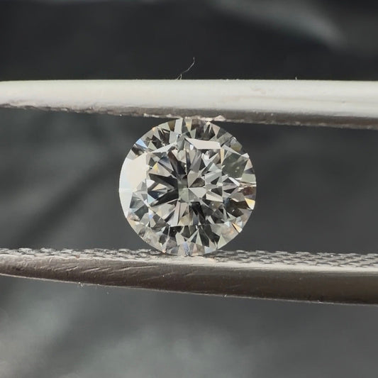 0.51 Ct Round Brilliant Natural Diamond (Colour F, Clarity VS1, GIA Certified)