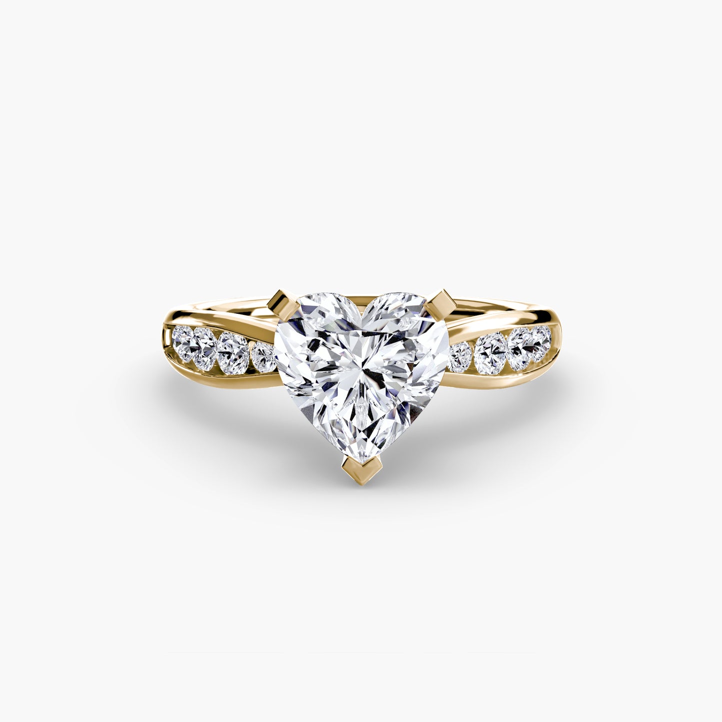 Solitaire with Pavé 3