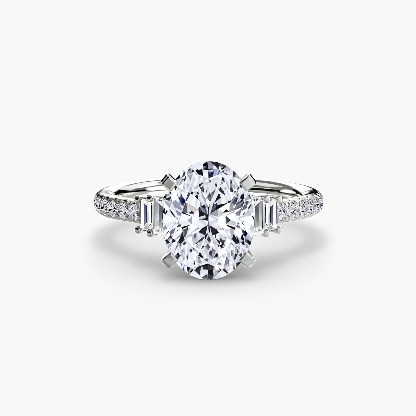 Solitaire with Pavé 4